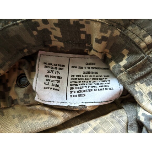 Bundle of 3 Camo hats (Acu Digital,Realtree.Korringal)  Unisex - Picture 12 of 12